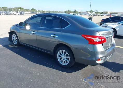 2018 Nissan Sentra Sv из США, поврежденный, VIN 3N1AB7APXJL615231